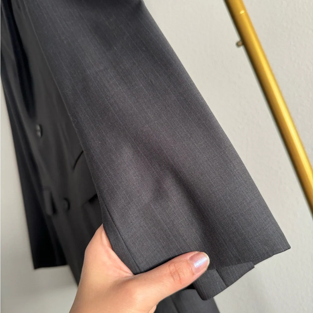 John Varvatos USA Dark Grey Wool Sport Blazer Jacket Men’s S 38R‎